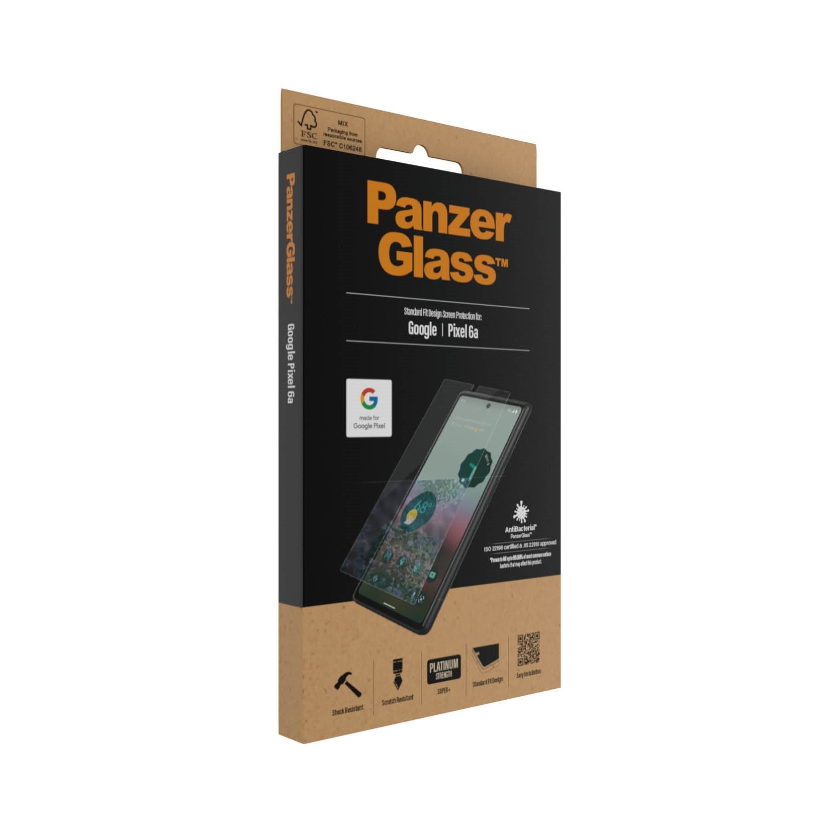 PanzerGlass® Dislayschutz Google Pixel 6a